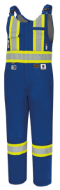 Salopette de s&eacute;curit&eacute; FR-Tech&reg; matelass&eacute; haute visibilit&eacute; ignifuge/anti&ndash;arc &eacute;lectrique &ndash; Bleu roi &ndash; Taille homme P photo du produit
