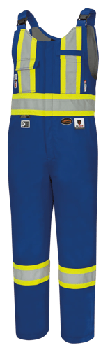 Salopette de s&eacute;curit&eacute; FR-Tech&reg; matelass&eacute; haute visibilit&eacute; ignifuge/anti&ndash;arc &eacute;lectrique &ndash; Bleu roi &ndash; Taille homme P photo du produit
