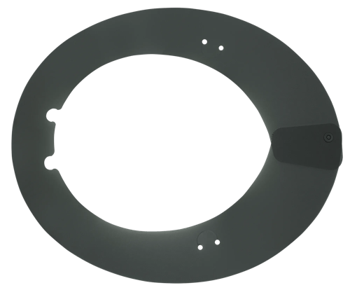 Sun Shade for Full Brim Hard Hat - Smoke product photo