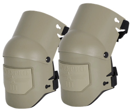 KneePro Ultra Flex III® Knee Pads - Quick Snap Clips - Foliage product photo