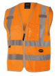 Hi-Vis Poly Tricot  Safety Vest - Hi-Vis Orange - 2XL product photo