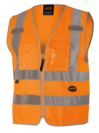 Hi-Vis Poly Tricot  Safety Vest - Hi-Vis Orange - XL product photo