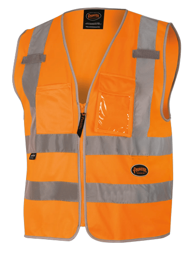 Hi-Vis Poly Tricot  Safety Vest - Hi-Vis Orange - XL product photo