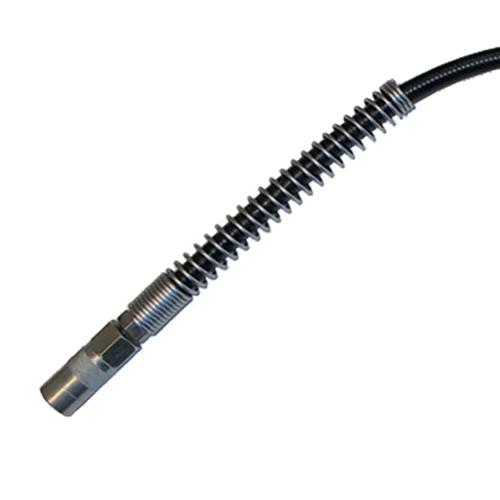 12" Quick Disconnect Grease Gun Whip Hose - 1/8" NPT - 3,500 PSI product photo