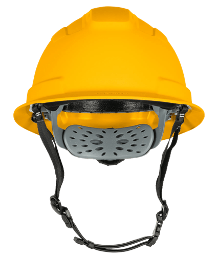 BLOCKHEAD2 Type 2 Full Brim Safety Helmet &ndash; Vented &ndash; Yellow product photo