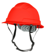BLOCKHEAD2 Type 2 Full Brim Safety Helmet &ndash; Non-Vented &ndash; Red product photo