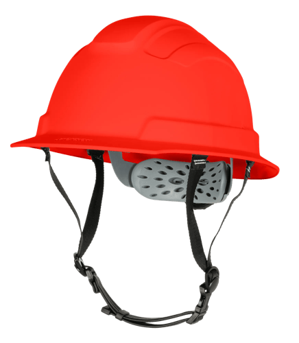 BLOCKHEAD2 Type 2 Full Brim Safety Helmet &ndash; Non-Vented &ndash; Red product photo