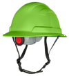 BLOCKHEAD2 Type 2 Full Brim Safety Helmet &ndash; Non-Vented &ndash; HV Green product photo