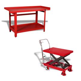 WorkBenchesAndToolCarts Front View M