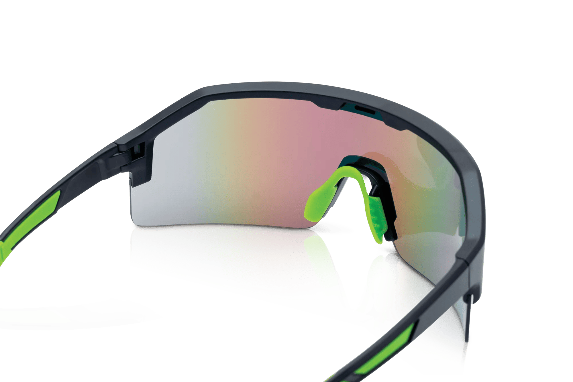 NEW＜新品・送料込み＞Sharp Eye 5.7 RADAR　S3068 Maxview+ Safety Glasses - Black Frame - Green Mirror Lens | 60006