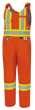 Salopette de s&eacute;curit&eacute; FR-Tech&reg; matelass&eacute; haute visibilit&eacute; ignifuge/anti&ndash;arc &eacute;lectrique &ndash; Orange haute visibilit&eacute; &ndash; Taille homme 4TG photo du produit
