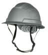 BLOCKHEAD2 Type 2 Full Brim Safety Helmet &ndash; Non-Vented &ndash; Gray product photo