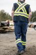 Pantalon de s&eacute;curit&eacute; haute visibilit&eacute; - Bleu marine - TG photo du produit