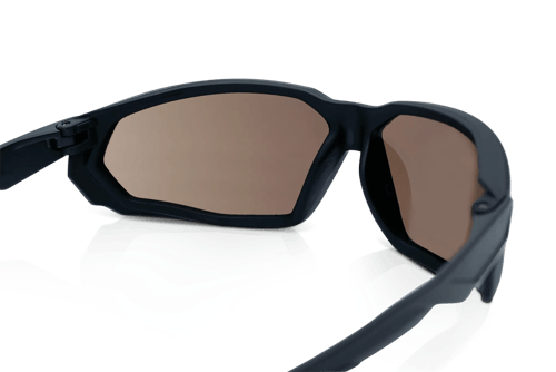 HyperGuard F&ndash;Series Safety Glasses &ndash; Gold Mirror Lens product photo