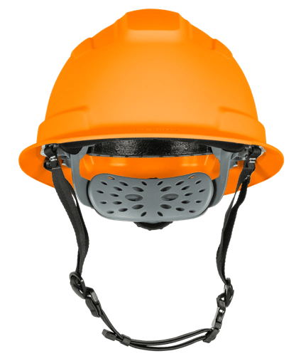 BLOCKHEAD2 Type 2 Full Brim Safety Helmet &ndash; Non-Vented &ndash; HV Orange product photo