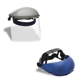 FaceShieldsFaceShieldHeadgear Front View M