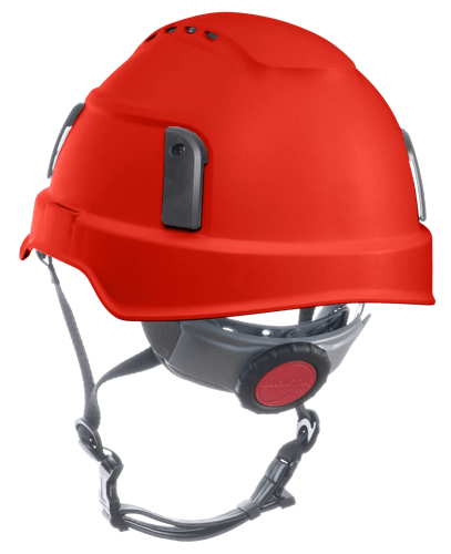 XS2-500 Series Type 2+ Vented Safety Helmet  - Red product photo