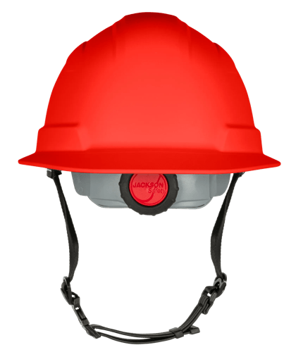 BLOCKHEAD2 Type 2 Full Brim Safety Helmet &ndash; Vented &ndash; Red product photo