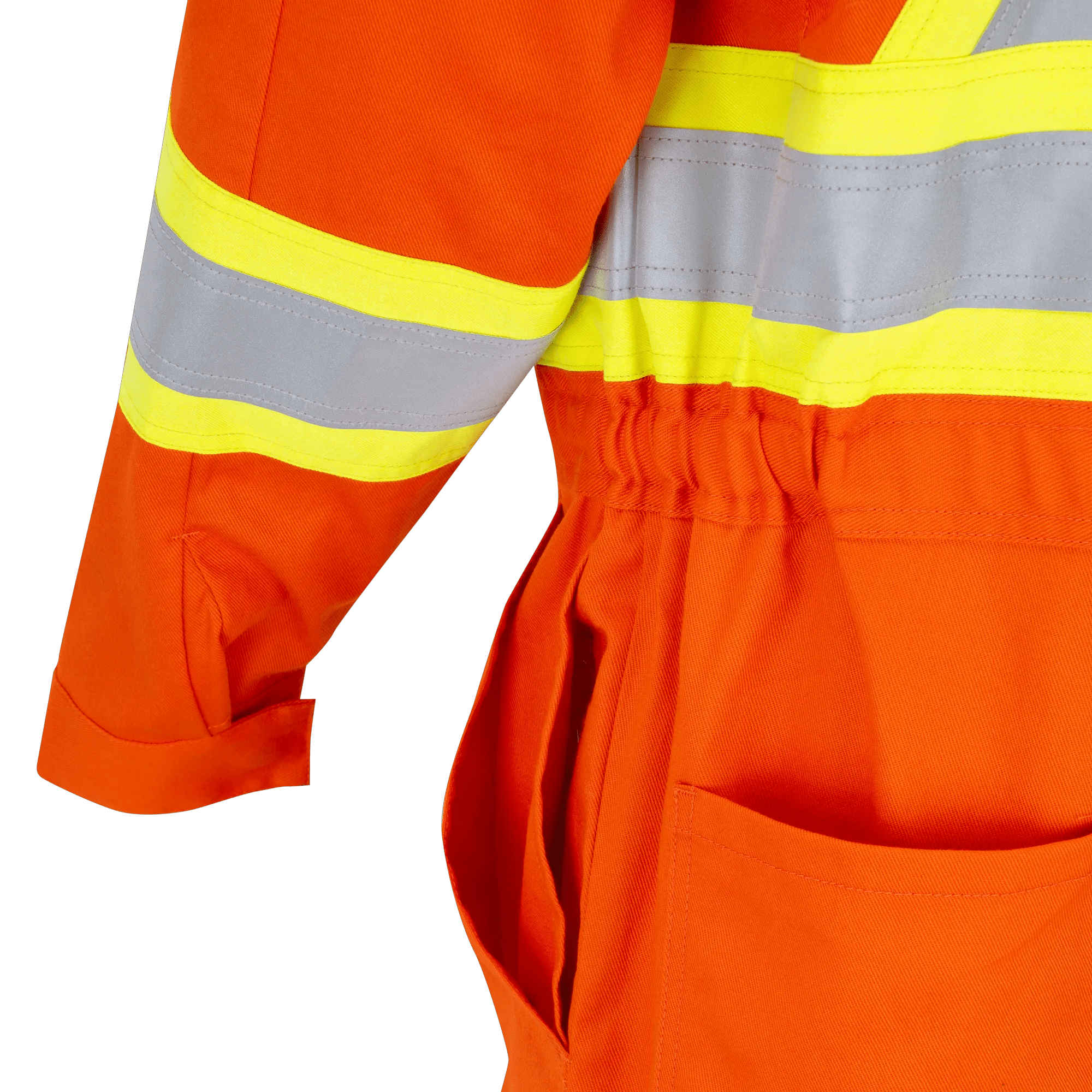 FR-Tech® Hi-Vis 88/12 7 oz FR/ARC–Rated Safety Coveralls – Hi-Vis