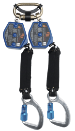 Micro-Loc&reg; Personal Self Retracting Device - Single - Kevlar&reg; - Bolt-On - Carabiner - 6ft product photo