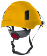 XS2-500 Series Type 2+ Safety Helmet w/Flip-Up Visor - Yellow product photo