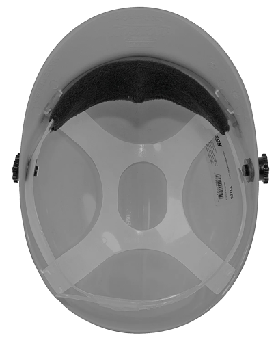 C10 Series Bump Cap with Face Shield Attachment - Grey product photo