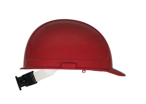 Slotted Hard Cap - 6 PT Suspension - Ratcheting Headgear - Red | HC6P ...