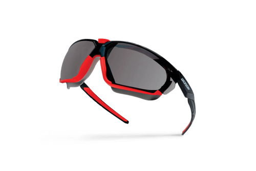 HyperGuard G-Series Safety Glasses - Smoke Anti-Fog Lens product photo