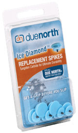 Ice Diamond Replacement Spikes for Due North Traction Aids - 6pk product photo