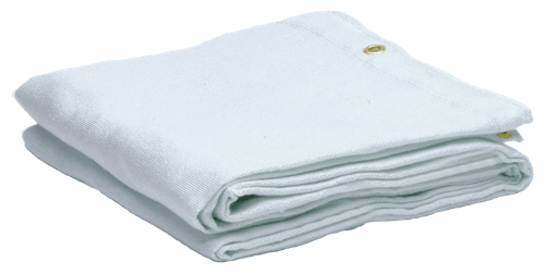 18-oz Uncoated Fibreglass Welding Blanket - White - 6' x 6' product photo