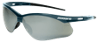 Jackson SG Safety Glasses - Metalic Blue Frame - Smoke Anti-Fog Lens product photo