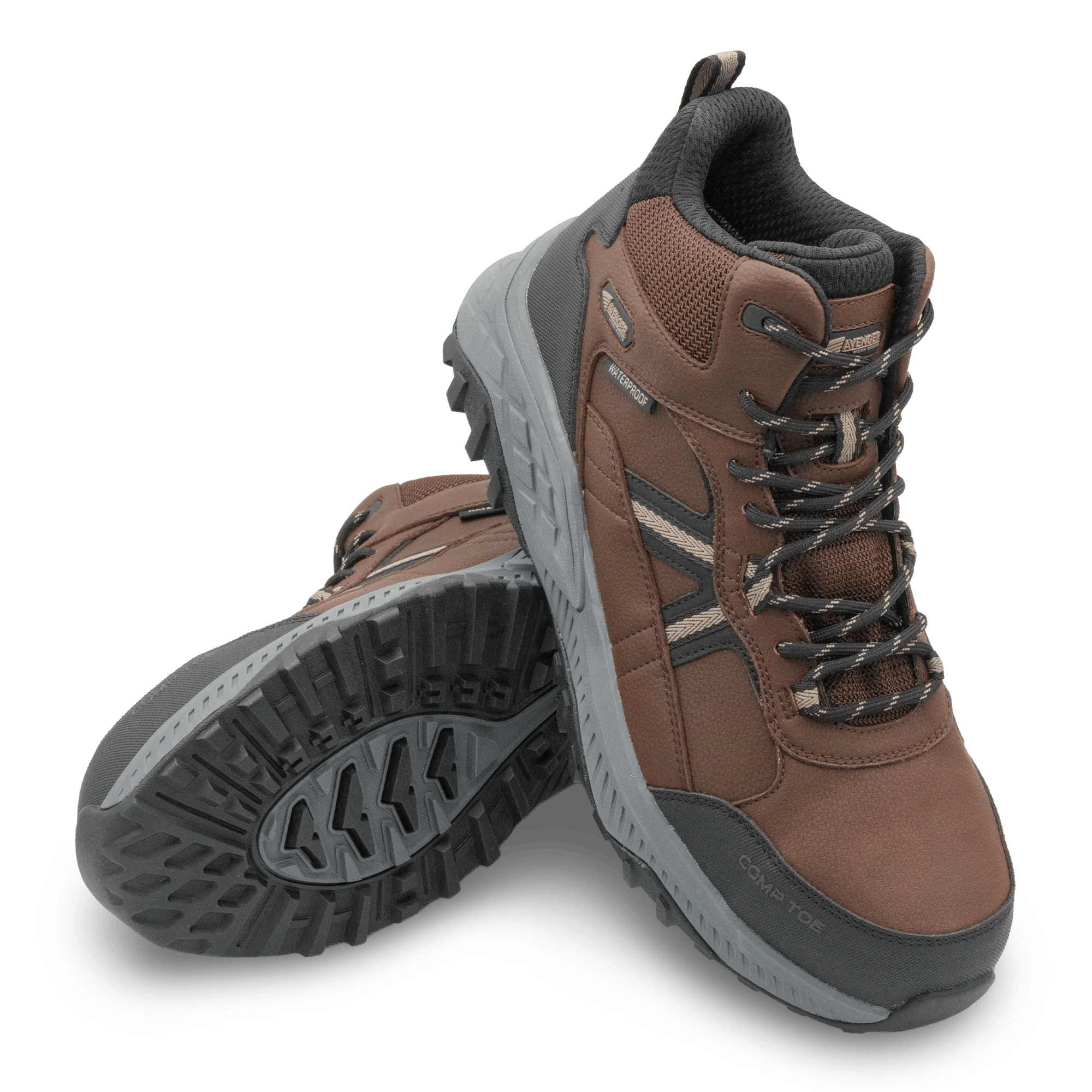 Avenger Summit Trail Mid - Men - CT EH WP SR SF - Brown - 10.5D