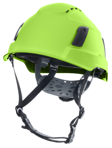 XS2-500 Type 2 Safety Helmet &ndash; Vented &ndash; Hi-Vis Green product photo