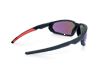 HyperGuard F-Series Safety Glasses - Green Mirror Lens product photo