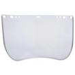 Acetate Face Shield Window &ndash; Shape E &ndash; Bound &ndash; Clear product photo