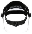 DP4 Series Premium Single Crown Face Shield &ndash; Ratcheting Suspension &ndash; Clear product photo