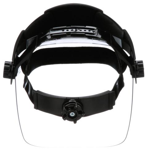 DP4 Series Premium Single Crown Face Shield &ndash; Ratcheting Suspension &ndash; Clear product photo