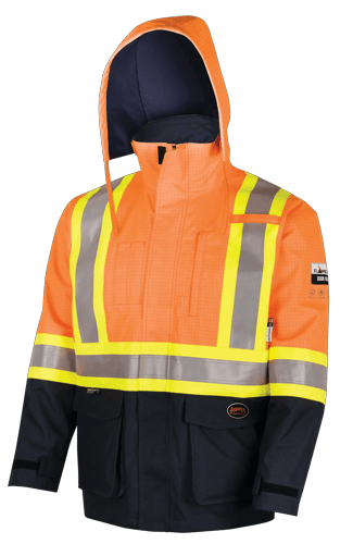 Defender® FR/ARC/Antistatic 300D Oxford Trilaminate Safety Jacket