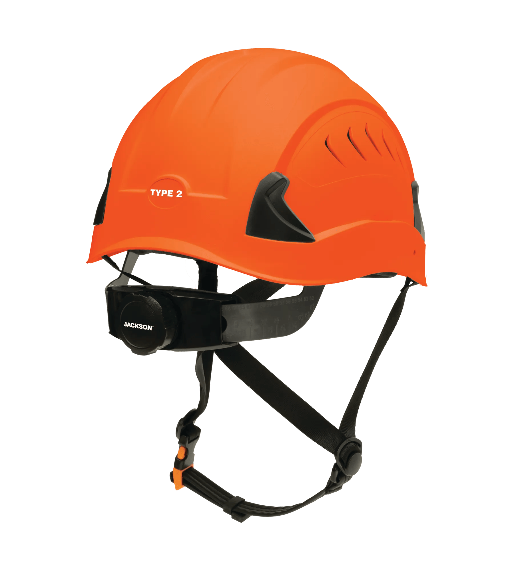 CH-2-400V Type 2 Safety Helmet - Vented - Hi-Vis Orange | 22923