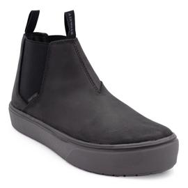 Airwalk Venice Chelsea Leather CT - Men's - CT EH SF SR - Black Forged Iron - 9.5D product photo