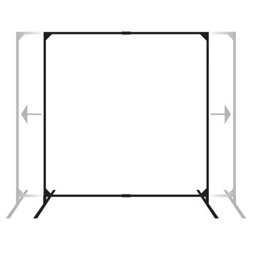 Stur-D-Screen Welding Safety Screen - Adjustable Panel - 6' x 6' - 6' x 8' product photo