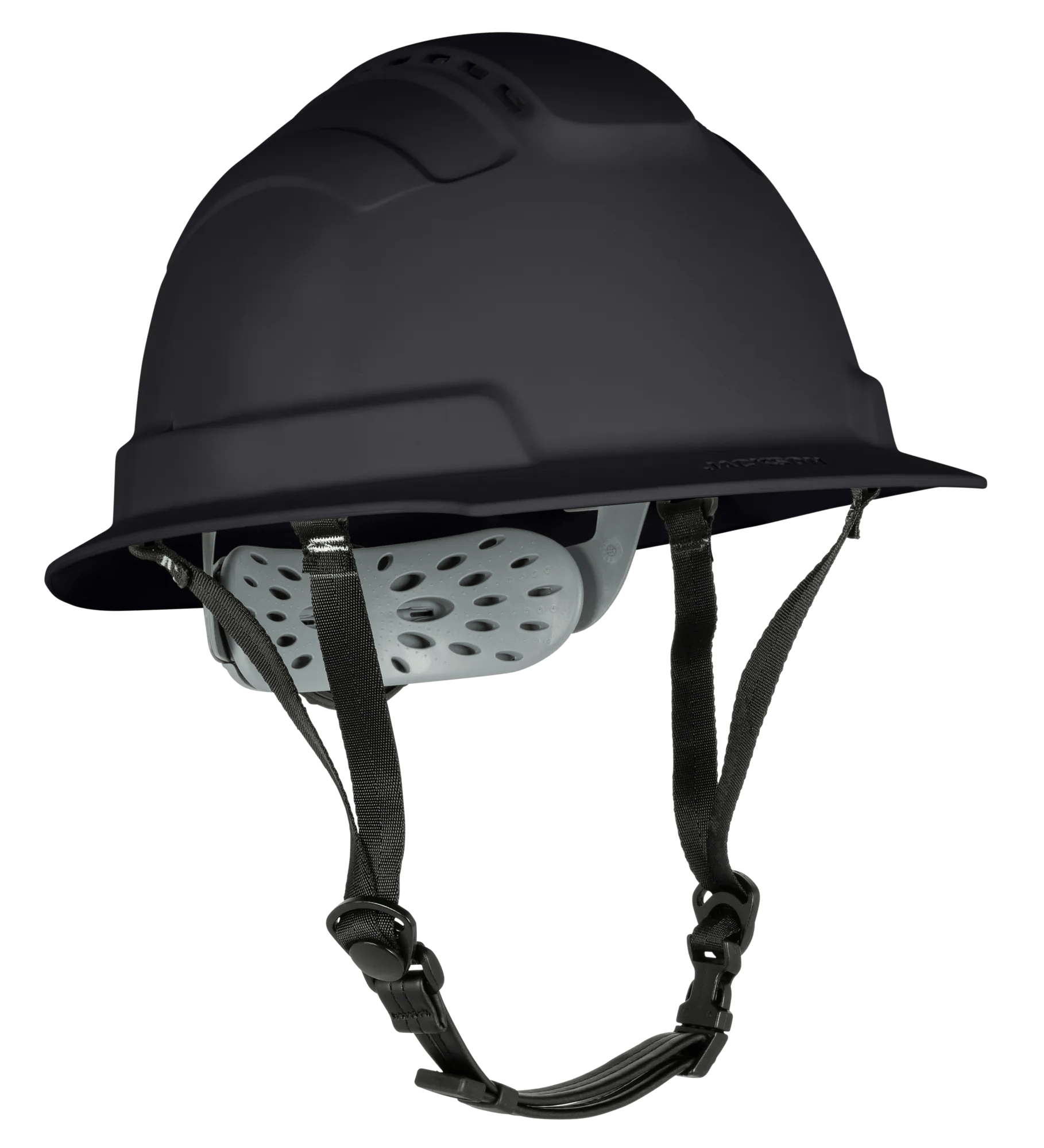 BLOCKHEAD2 Type 2+ Full Brim Safety Helmet – Vented – Black