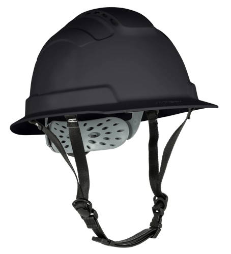 BLOCKHEAD2 Type 2 Full Brim Safety Helmet &ndash; Vented &ndash; Black product photo