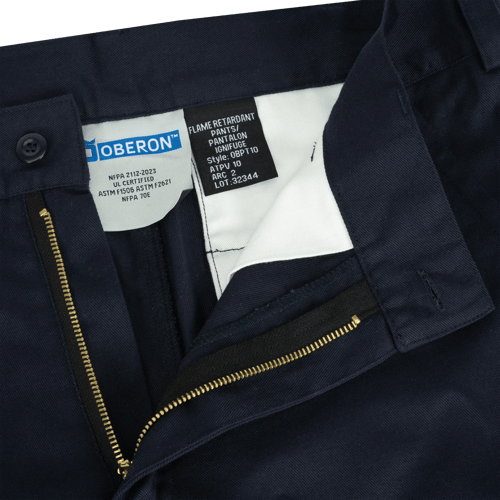 FR/Arc-Rated 7.5 oz  88/12 Safety Pants - Navy - 30x32 product photo
