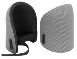 KneePro ZeroGravity Lightweight Knee Pads - Hook and Loop - Grey product photo