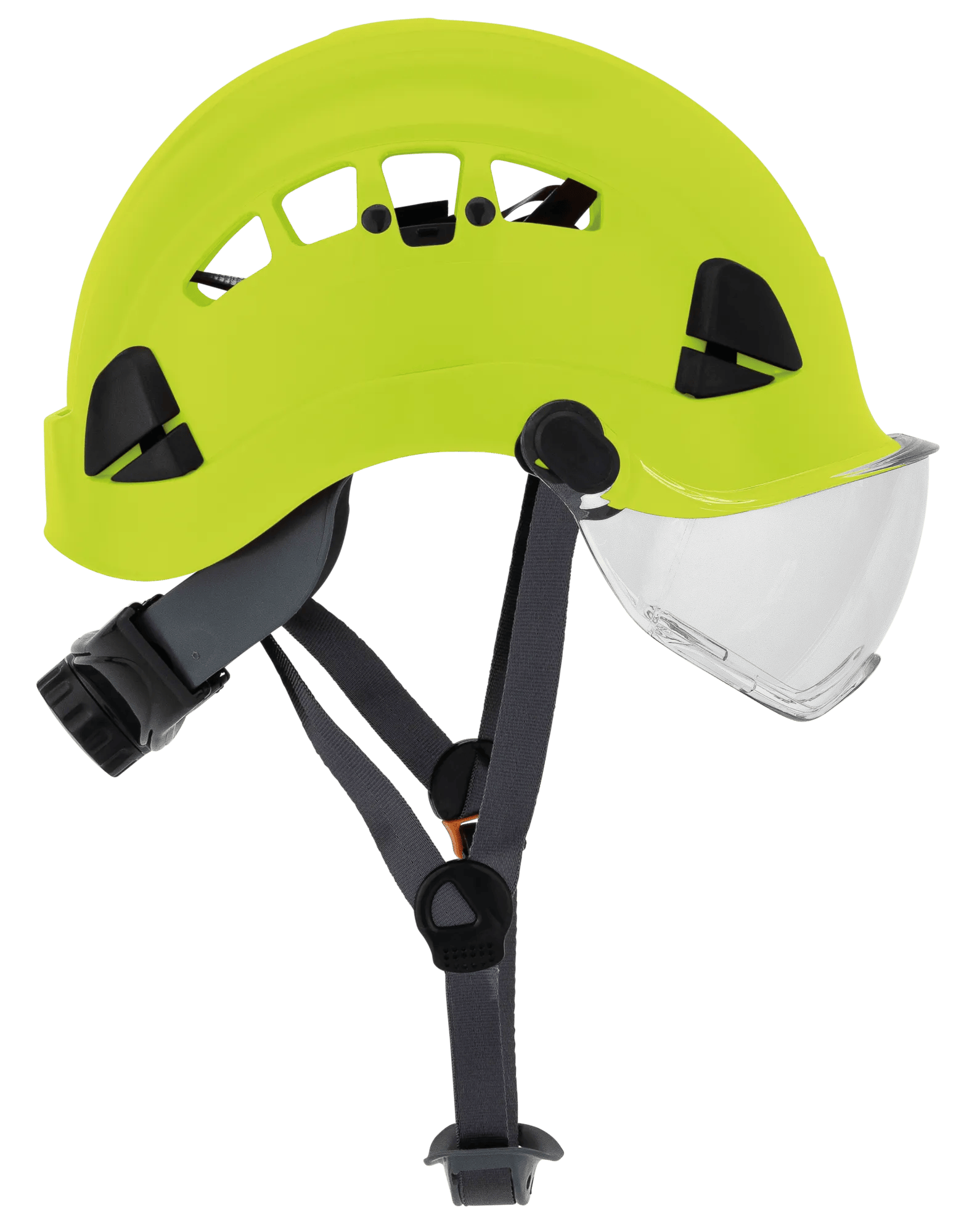 CH-450V Industrial Climbing Hard Hat - Flip-Up Wraparound Visor