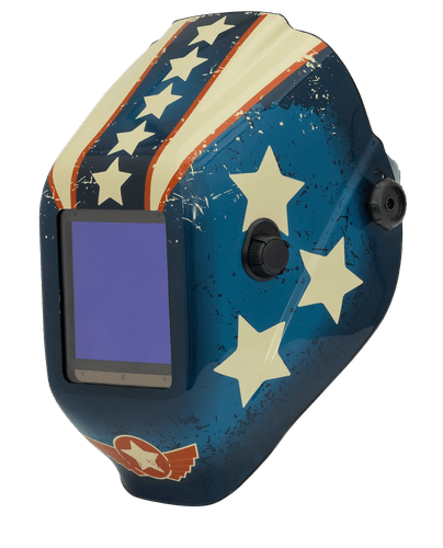 HLX Welding Helmet - TrueSight II Digital ADF - Stars and Scars