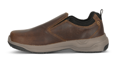 Foreman Max Slip-On - Men - CN EH SR SF - Brown - 10EE | A9006