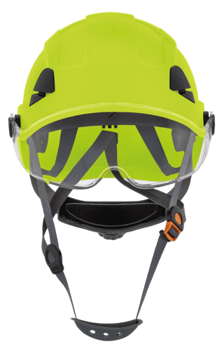 CH-350 Industrial Climbing Hard Hat -Flip-up Wraparound Visor