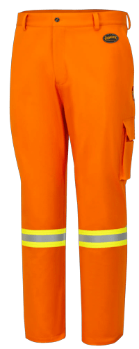 Hi-Vis FR–Tech® Flame Resistant Safety Pants – Unlined – Hi-Vis